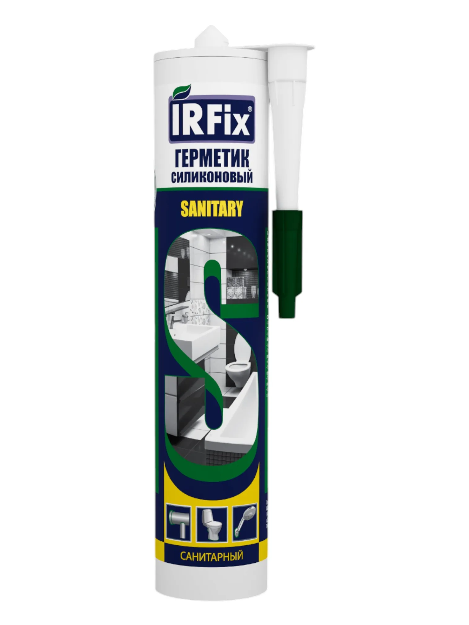 Irfix герметик силиконовый санитарный Irfix герметик силиконовый санитарный