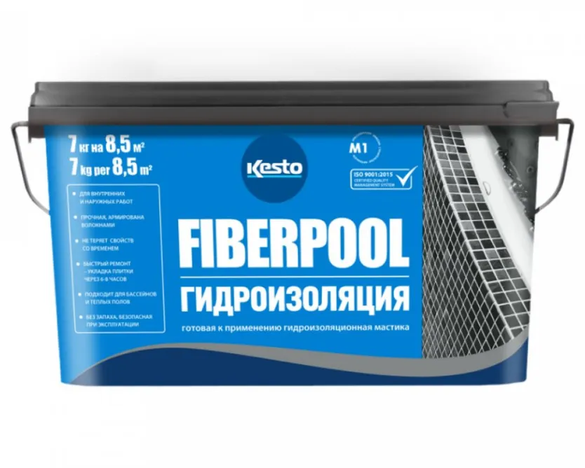 FIBERPOOL готовая гидроизоляционная мастика FIBERPOOL готовая гидроизоляционная мастика недорого с доставкой