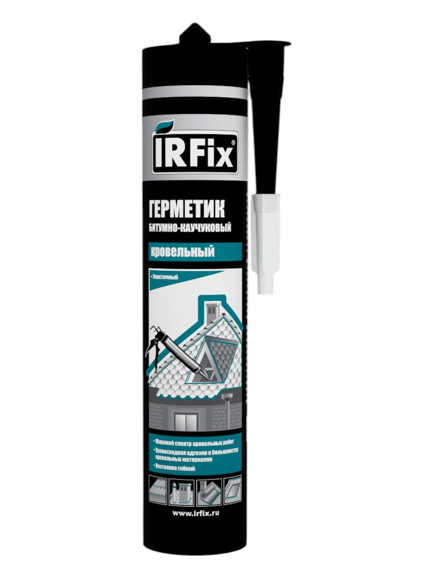 Irfix герметик битумно-каучуковый кровельный Irfix герметик битумно-каучуковый кровельный