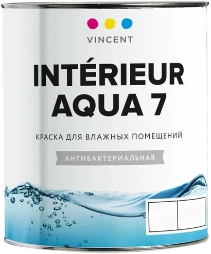 Vincent Intеrieur Aqua 7 водно-дисперсионная акрилатная краска для влажных помещений Vincent Intеrieur Aqua 7 водно-дисперсионная акрилатная краска для влажных помещений