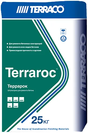 Terraco Terraroc HBR ремонтная штукатурка для бетона Terraco Terraroc HBR ремонтная штукатурка для бетона недорого с доставкой