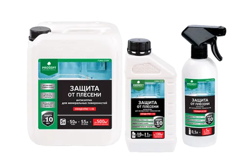 Защита от плесени PROSEPT FUNGI STOP концентрат 1:10 Защита от плесени PROSEPT FUNGI STOP концентрат 1:10 недорого с доставкой