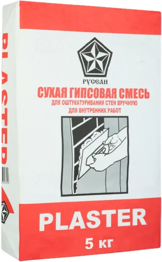 Русеан Plaster сухая гипсовая смесь Русеан Plaster сухая гипсовая смесь недорого с доставкой