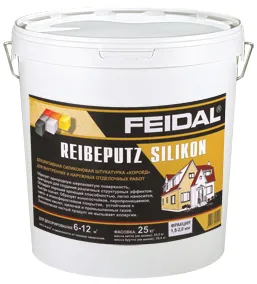 Feidal Reibeputz Silikon декоративная силиконовая штукатурка короед Feidal Reibeputz Silikon декоративная силиконовая штукатурка короед недорого с доставкой