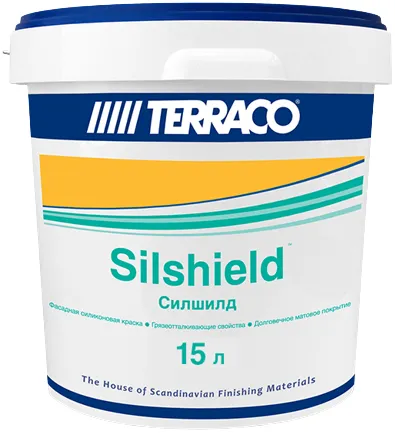 Terraco Silshield краска силиконовая для фасадных работ Terraco Silshield краска силиконовая для фасадных работ