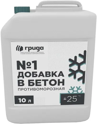 Грида №1 добавка в бетон противоморозная Грида №1 добавка в бетон противоморозная недорого с доставкой