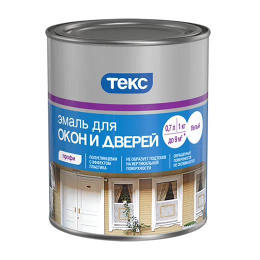 Текс Профи эмаль для окон и дверей Текс Профи эмаль для окон и дверей