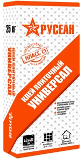 Русеан клей плиточный универсал Русеан клей плиточный универсал недорого с доставкой