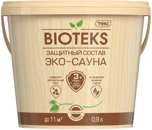 Текс Bioteks Эко-Сауна защитный состав Текс Bioteks Эко-Сауна защитный состав недорого с доставкой