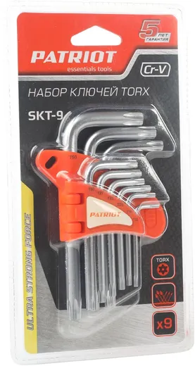 Патриот Torx SKТ-9 набор шестигранников Патриот Torx SKТ-9 набор шестигранников недорого с доставкой
