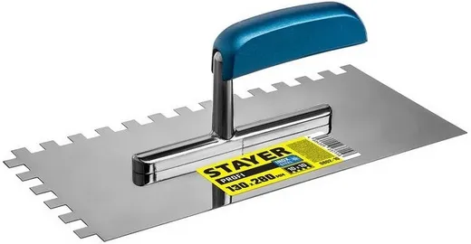 Stayer Profi гладилка зубчатая Stayer Profi гладилка зубчатая недорого с доставкой
