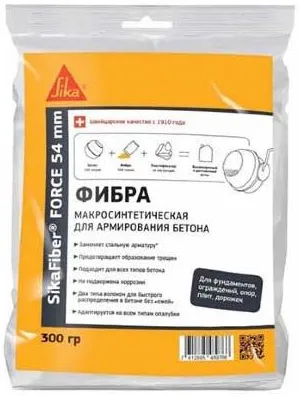 Sika Sikafiber Force-54 фибра макросинтетическая для армирования бетона Sika Sikafiber Force-54 фибра макросинтетическая для армирования бетона недорого с доставкой