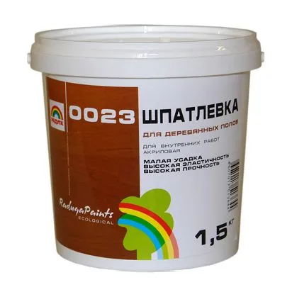 РАДУГА 0023 Шпатлевка для деревянных полов РАДУГА 0023 Шпатлевка для деревянных полов недорого с доставкой