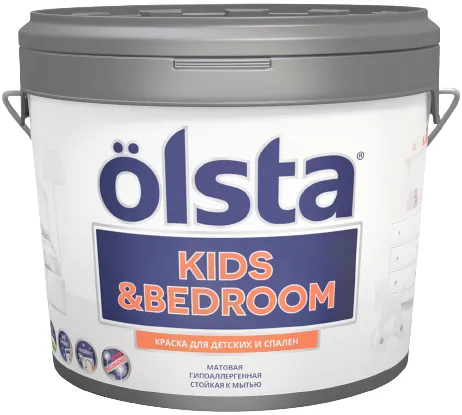 Olsta Kids & Bedroom краска для детских и спален Olsta Kids & Bedroom краска для детских и спален