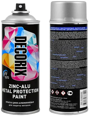 Decorix Zink-Alu Metal Protection Paint краска аэрозольная цинк-алюминиевая Decorix Zink-Alu Metal Protection Paint краска аэрозольная цинк-алюминиевая недорого с доставкой