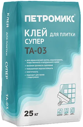 Петромикс TA-03 супер клей для плитки Петромикс TA-03 супер клей для плитки недорого с доставкой