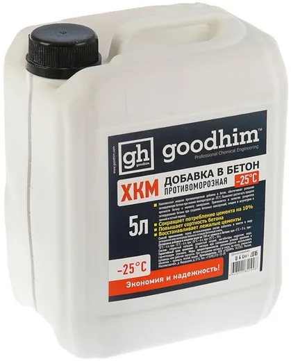 Goodhim Frost ХКМ добавка в бетон противоморозная Goodhim Frost ХКМ добавка в бетон противоморозная