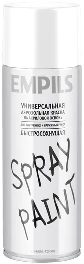 Эмпилс Spray Paint универсальная аэрозольная краска на акриловой основе Эмпилс Spray Paint универсальная аэрозольная краска на акриловой основе недорого с доставкой