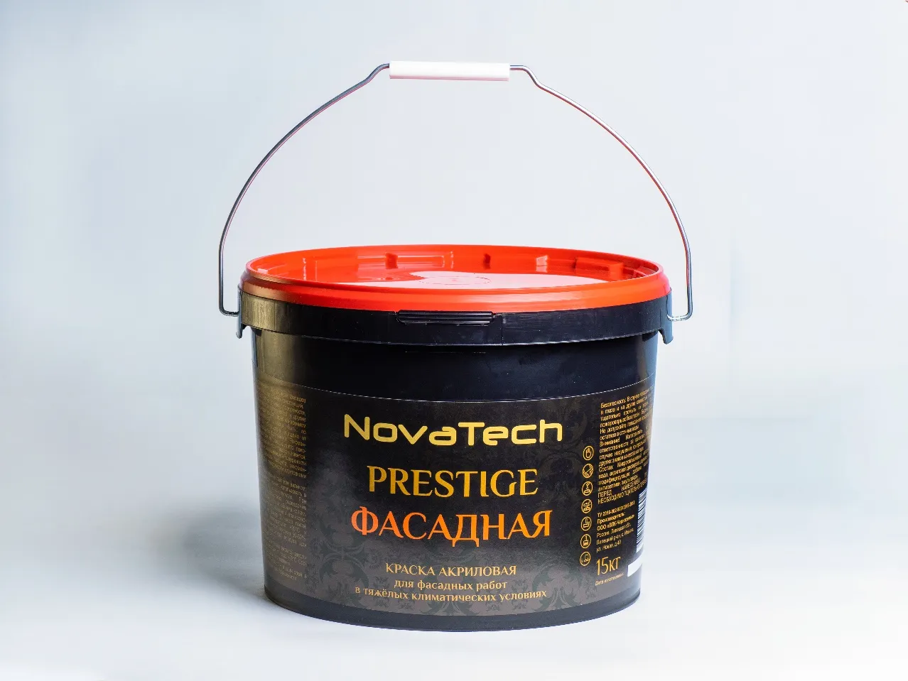 Краска NovaTech PRESTIGE фасадная для наружных работ Краска NovaTech PRESTIGE фасадная для наружных работ