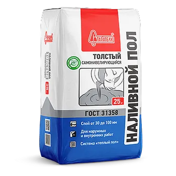 Наливной пол "Толстый" самонивелирующийся 25 кг Наливной пол "Толстый" самонивелирующийся 25 кг недорого с доставкой