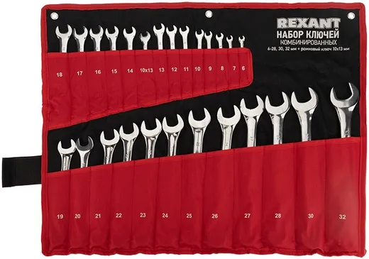 Rexant набор ключей комбинированных Rexant набор ключей комбинированных недорого с доставкой