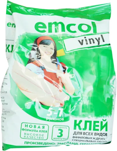 Новоколор Emcol Vinyl обойный клей для виниловых обоев Новоколор Emcol Vinyl обойный клей для виниловых обоев