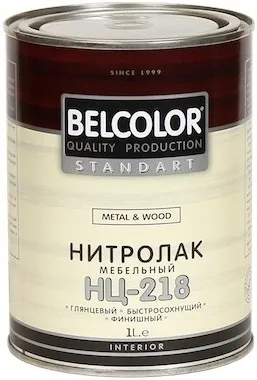 Belcolor Standart НЦ-218 Metal & Wood нитролак мебельный Belcolor Standart НЦ-218 Metal & Wood нитролак мебельный