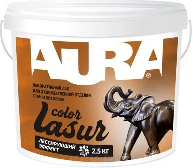 Аура Lasur Color декоративный лак для художественной отделки стен и потолков Аура Lasur Color декоративный лак для художественной отделки стен и потолков недорого с доставкой