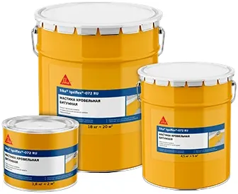 Sika Igolflex-072 однокомпонентная кровельная битумная мастика Sika Igolflex-072 однокомпонентная кровельная битумная мастика