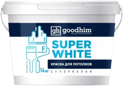 Goodhim Super White краска для потолков супербелая Goodhim Super White краска для потолков супербелая