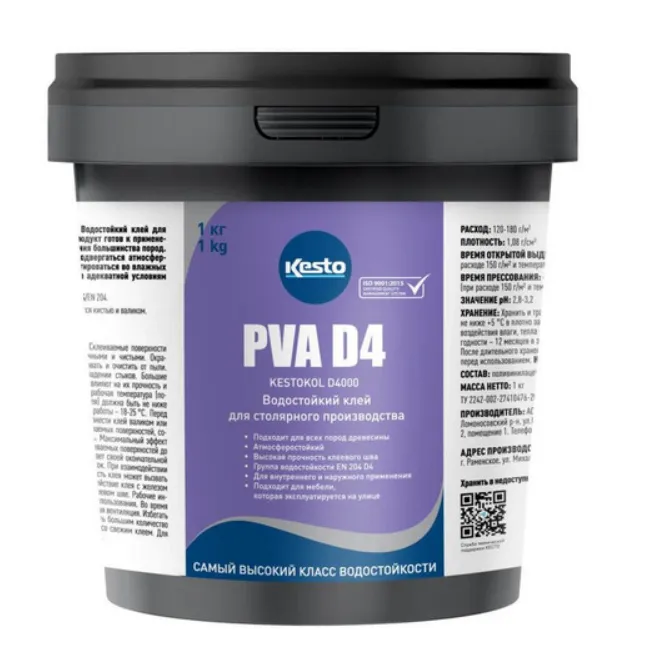 PVA D4 водостойкий клей для дерева PVA D4 водостойкий клей для дерева недорого с доставкой