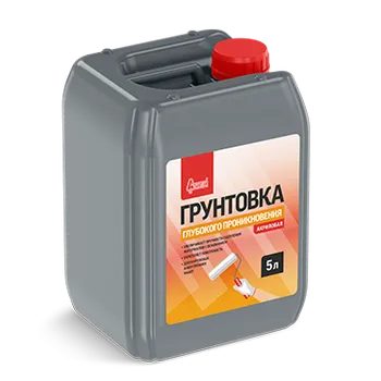Грунтовка "Глубокого проникновения" 5 литров Грунтовка "Глубокого проникновения" 5 литров недорого с доставкой