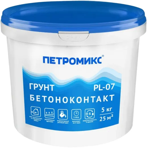 Петромикс Бетон-контакт PL-07 грунт Петромикс Бетон-контакт PL-07 грунт недорого с доставкой