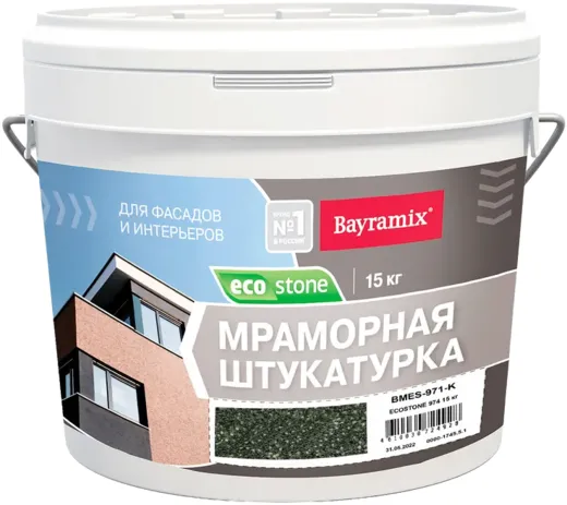 Bayramix Ecostone мраморная штукатурка для фасадов и интерьеров Bayramix Ecostone мраморная штукатурка для фасадов и интерьеров недорого с доставкой
