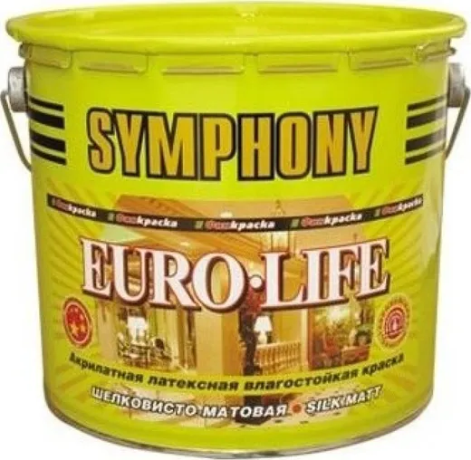 Финкраска Симфония Euro-Life акрилатная латексная влагостойкая краска Финкраска Симфония Euro-Life акрилатная латексная влагостойкая краска недорого с доставкой