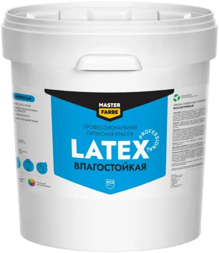 Master Farbe Professional Latex краска профессиональная латексная влагостойкая