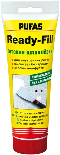 Пуфас Ready-Fill готовая шпаклевка супергладкая без растворителя Пуфас Ready-Fill готовая шпаклевка супергладкая без растворителя недорого с доставкой