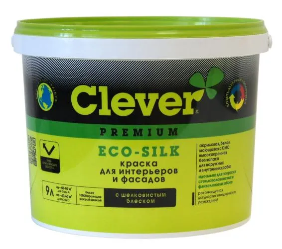 CLEVER ECO-SILK краска акриловая