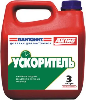 Плитонит Актив Ускоритель добавка-ускоритель твердения Плитонит Актив Ускоритель добавка-ускоритель твердения