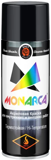 East Brand Monarca акриловая краска аэрозольная термостойкая East Brand Monarca акриловая краска аэрозольная термостойкая недорого с доставкой