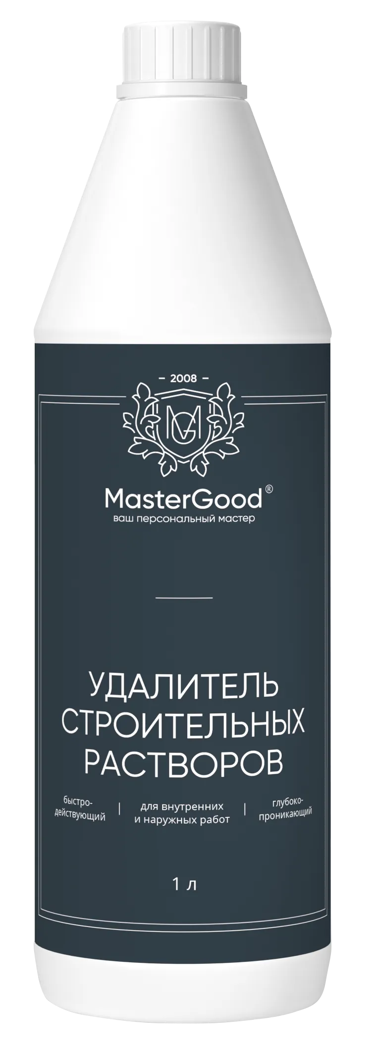 Master Good Удалитель строительных растворов (1 л), гот. Master Good Удалитель строительных растворов (1 л), гот.