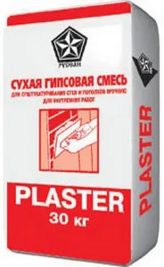 Русеан Plaster сухая гипсовая смесь Русеан Plaster сухая гипсовая смесь недорого с доставкой