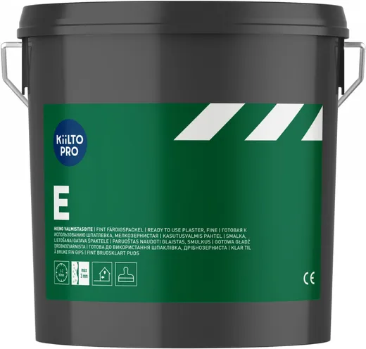 Kiilto Pro E мелкозернистая готовая шпатлевка Kiilto Pro E мелкозернистая готовая шпатлевка