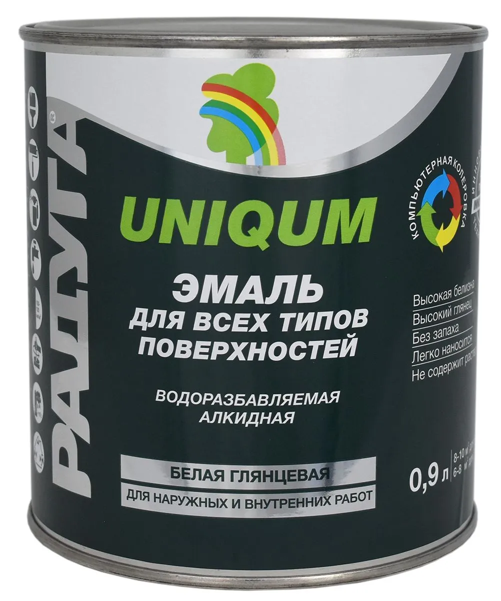 UNIQUM Эмаль для всех типов поверхностей