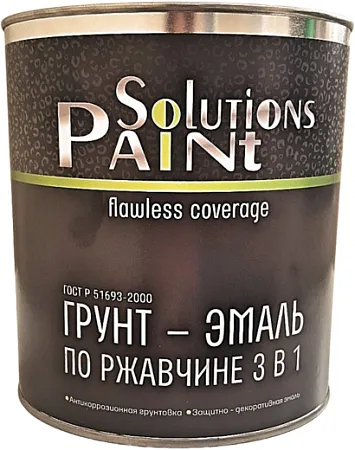Paint Solutions грунт-эмаль по ржавчине 3 в 1 с фосфатом цинка Paint Solutions грунт-эмаль по ржавчине 3 в 1 с фосфатом цинка