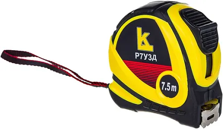 Калиброн Р7УЗД рулетка с обрезиненным держателем Калиброн Р7УЗД рулетка с обрезиненным держателем недорого с доставкой