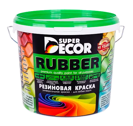 Super Decor краска резиновая (база А, С) Super Decor краска резиновая (база А, С)