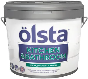 Olsta Kitchen & Bathroom краска для кухонь и ванных Olsta Kitchen & Bathroom краска для кухонь и ванных недорого с доставкой