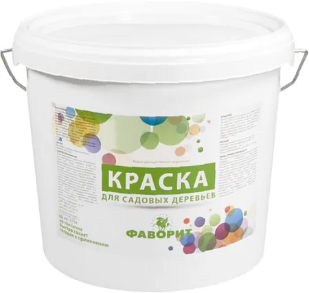 Фаворит ВД-АК-577 К краска для садовых деревьев водно-дисперсионная акриловая Фаворит ВД-АК-577 К краска для садовых деревьев водно-дисперсионная акриловая