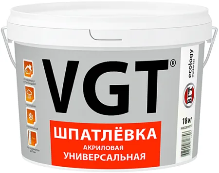 ВГТ шпатлевка акриловая универсальная ВГТ шпатлевка акриловая универсальная недорого с доставкой